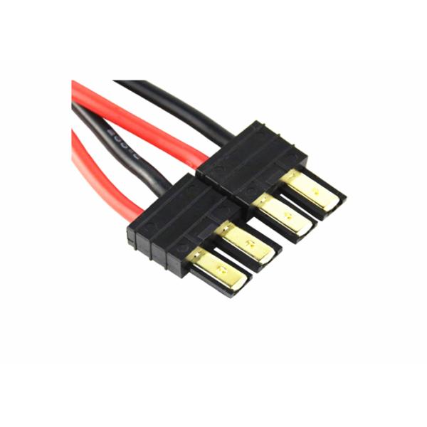 RC Lipo Battery Charging Cables Traxxas TRX 1 Female To 2 Male Parallel Adapter Wire Cable