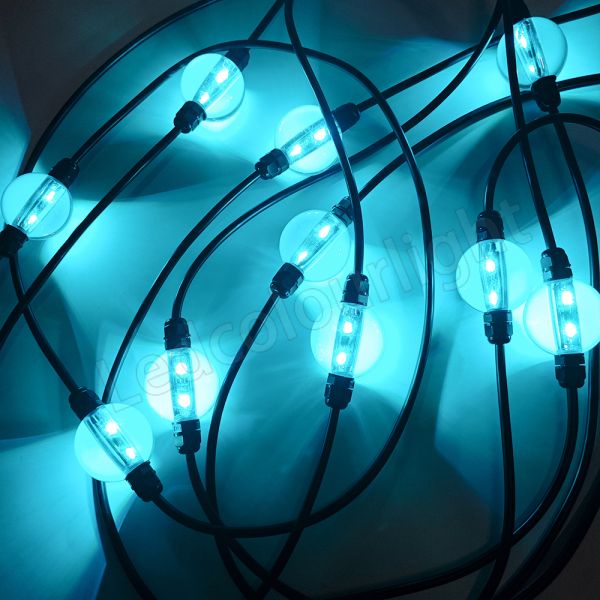 50mm Diameter DMX512 Controlled LED Pixel Ball Light with 360° Illumination