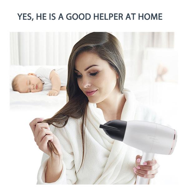 Travel Home Portable Hair Dryer Compact Ceramic Hair Blower Styling Tools ABS Material