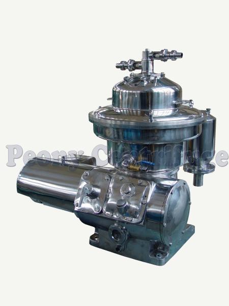 Automatic Part Discharging 2 Phase Dairy / Milk Clarifying Disc Separator For Clarifying Milk