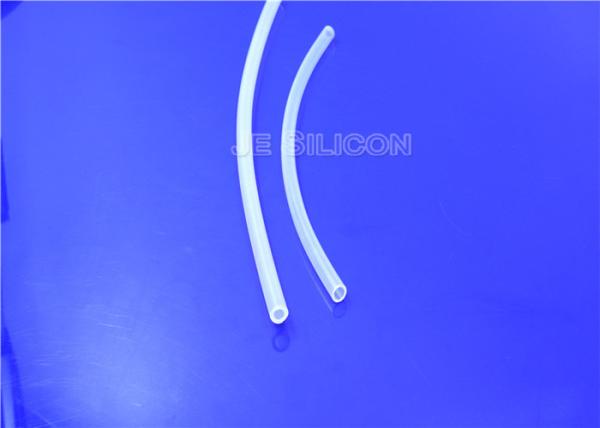 Thin Clear Soft Transparent Medical Grade Silicone Tubing Customized No Contamination