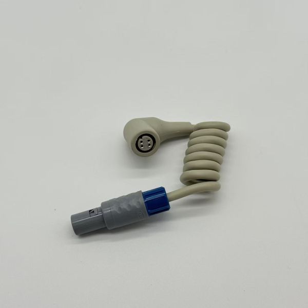NEWPORT GR-CBL2123P Medical-Grade PVC Exhaust Flow Cable for Adult Respiratory Monitoring CE Certified