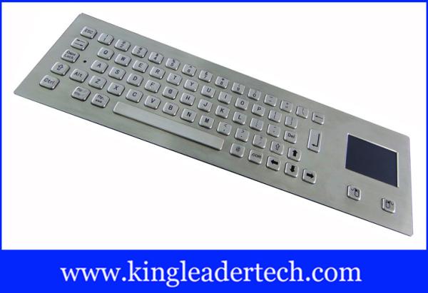 Industrial Keyboard With Touchpad And 64 Keys IP65 Rated For Kiosk