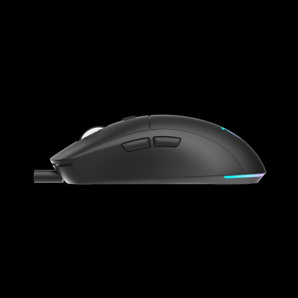 6 Keys Ergonomic Wireless Mouse QX3218 Chip 5 Speed Adjustable DPI Non-illuminated & Breathing Light Optional