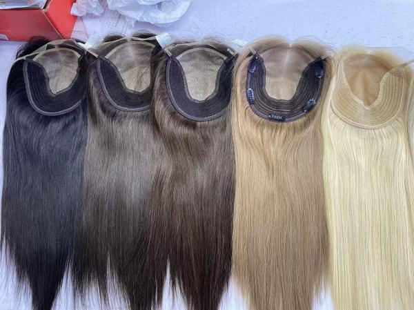 Professional Supplier Kosher Glueless 100% Brazil Virgin Cuticle Human Hair Silk Base Closure High Quality Jewish Wig Topper