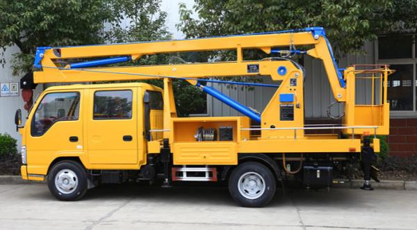 ISUZU Sinotruk Chassis Aerial Working Truck 12 Folding Boom Aerial Work Vehicle With Factory Price