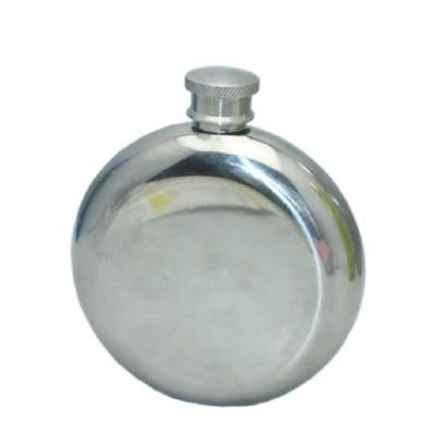 CLASSIC Design Style Customized Round Wine Liquor Hip Flask for Customer Requirements