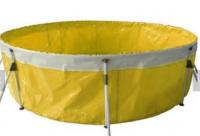 4000L Aquicultura redonda 0,9mm PVC lonas Piscina de criação de peixes Piscina de peixe Tanque de plástico