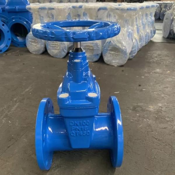 Ventilateur de porte en fer ductile avec tige ascendante