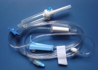 a infusão 5um descartável ajustou IV ajustado com fechamento de Luer ou o tubo do conector do deslizamento de Luer aperta disponível