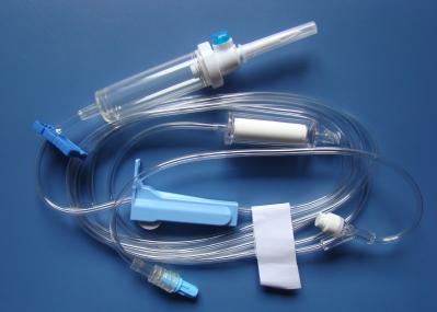 5um Disposable Infusion Set IV Set With Luer Lock Or Luer Slip Connector Tube Clamp Available
