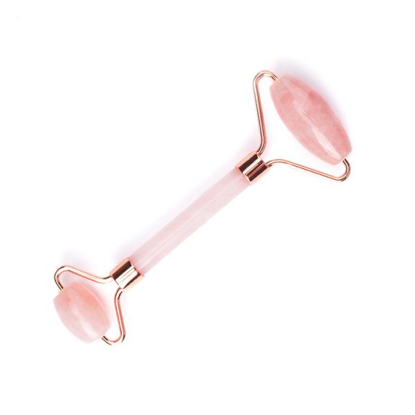 Anti Aging Jade Skin Roller Emerald Pink Rose Quartz Jade Roller