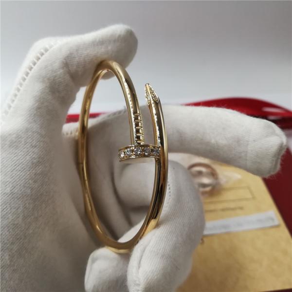 C   love bracelet 18k gold  white gold yellow gold rose gold bracelet  Jewelry factory in Shenzhen, China