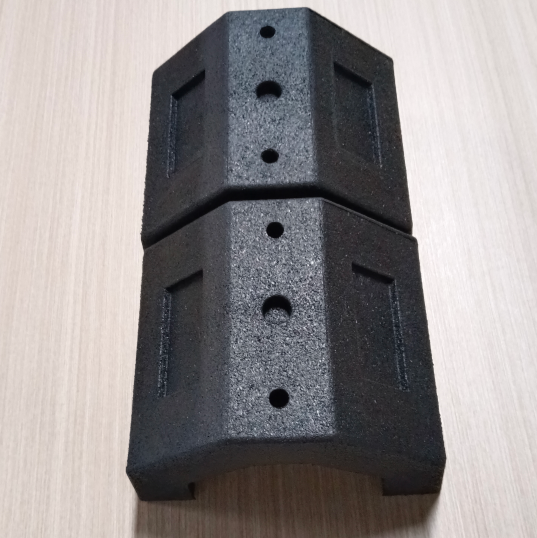 Eco-Friendly Recyclable Rubber Mounting Feet - Durable 400*180mm Fix It Foot for HVAC Systems
