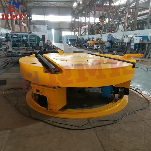20Ton Turntable Electric Transfer Cart For Track Car Turning