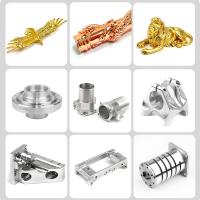 Prueba y prueba de rugosidad piezas de cobre de precisión de fresado CNC