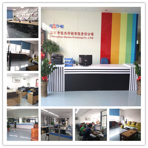 Черный подгонянный цвет напечатал роскошный цветок бумаги картона розовая коробка пакета кладет упаковку в мешки подарка дня Валентайн