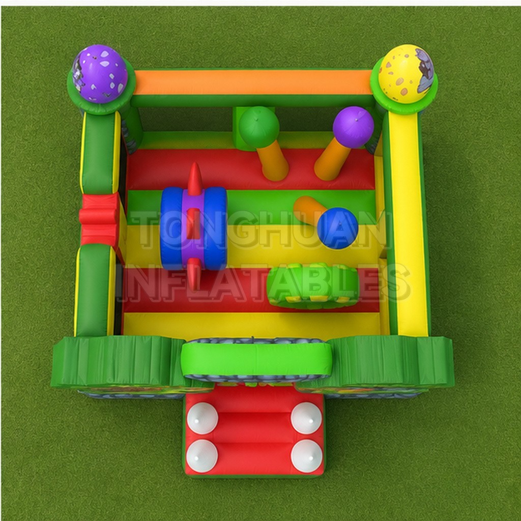 Dinosaur Inflatable Bounce House for Commercial Events