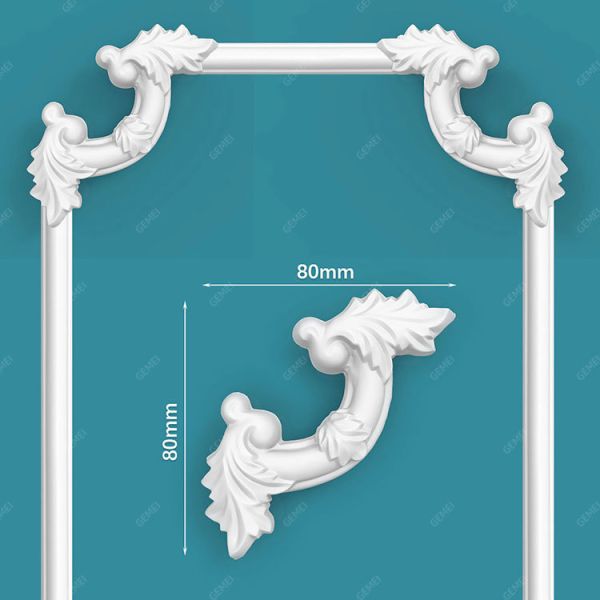 GD-85003-15 Hot-Sale Polyurethane Foam Flat Fireproof Interior Decorative Wainscoting For Home Office