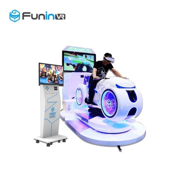 Olho - simulador/motocicleta da condução de carro VR da aparência da captura que compete a máquina