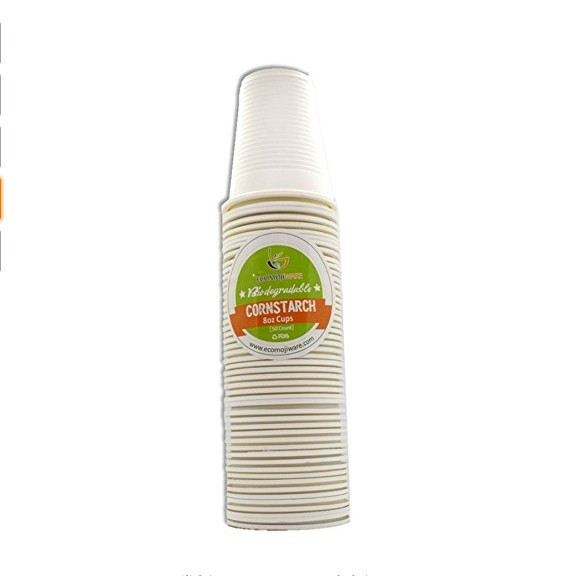 Sustainable Biodegradable Custom Bubble Tea Cups PLA Cornstarch Compostable Disposable
