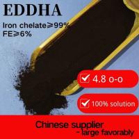 Engrais de fer chélaté par 6% de Fe d'EDDHA pour le supplément de fer de micro-élément d'agriculture