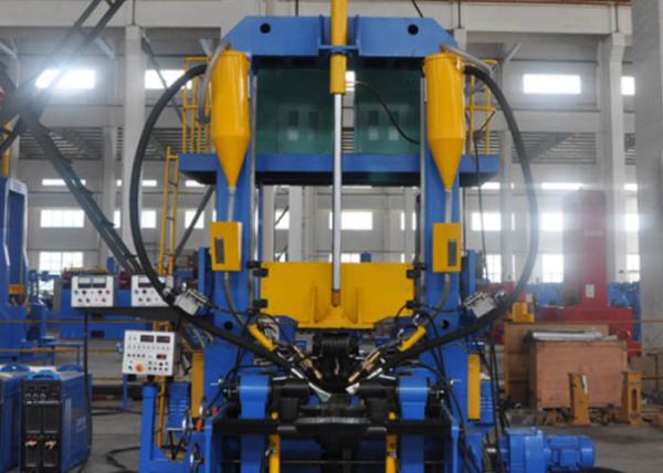 Steel Section Making H Beam Assembly Machine Steel Bar Making Line 20m / min