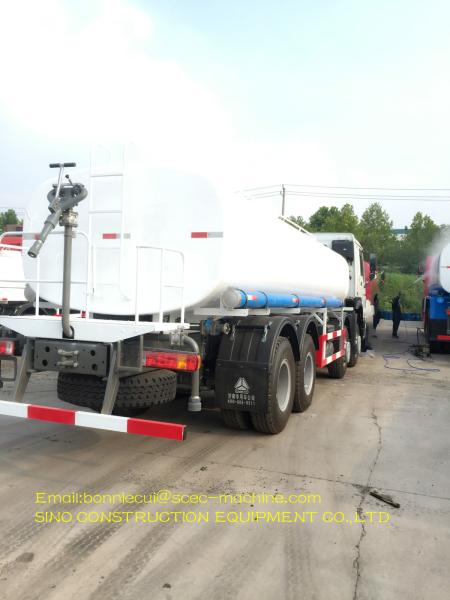 Carbon Steel Special Purpose Truck Water Fuel Tanker Truck SINOTRUK HOWO 8x4