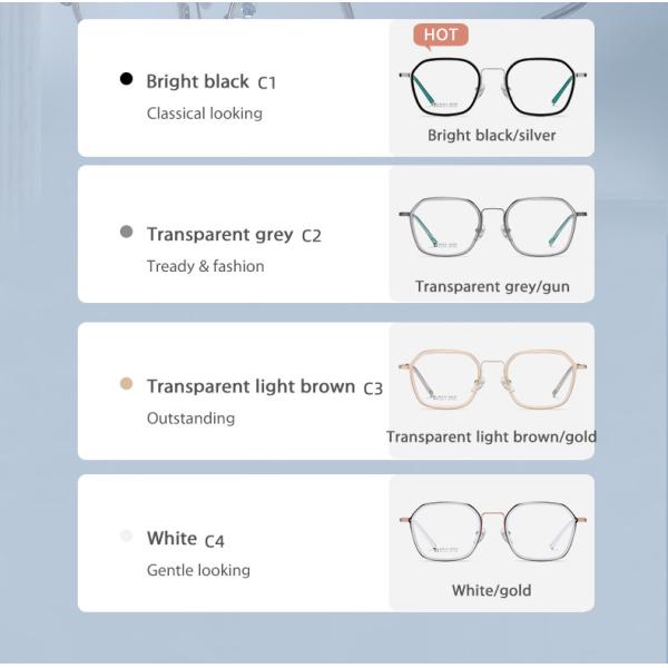 Супер эластичные стекла титана ацетата,   Для ультра светлых взрослых стекел