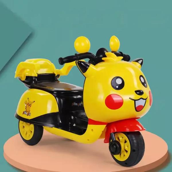 MP3 Музыкальные песни Светодиодные светодиоды Игрушки 6в Электрический мотоцикл Автомобиль для детей Желтый Синий Розовый