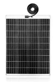 Anti Slippery Walkable Solar Panel Semi Rigid 150w Monocrystalline Solar Panel