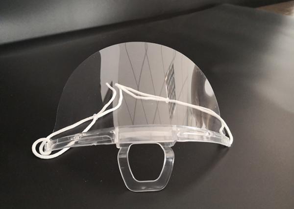 20 Pieces Open Mouth Half Visor Face Shield Face Guard Visor For Hairdressers