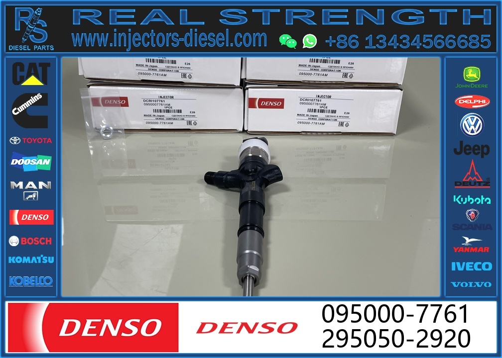 High Quality New Diesel Common Rail Injector 095000-7760 23670-30300 095000-7761 095000 7760 for TOYOTA Denso