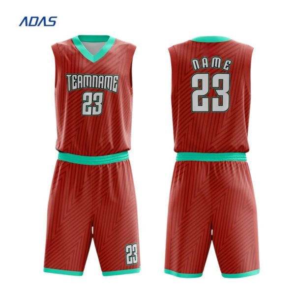 Latest Design basketball Team Wear Men Basketball Uniform OEM Services Custom Sublimation Printing Basketball Uniforms Hot Sale