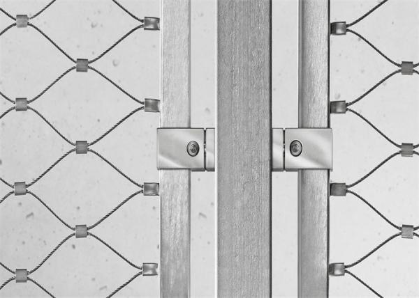 Custom Inox X Tend Cable Mesh Cable / Webnet Expanded Stainless Steel Mesh