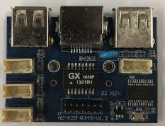 Порт USB подъема материнской платы OTA C.P.U. андроида 7,1 врезанный