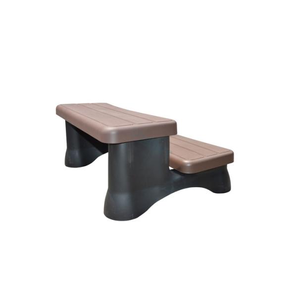 шаги джакузи Фабрик-непосредственного шага спа джакузи аксессуаров ванны водоворота продажи на открытом воздухе всеобщие анти--направляя рельсами