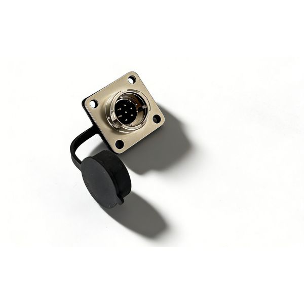 CM10 10Pins DDK Square Flange IP67 Waterproof Circular Connector with Solder Termination