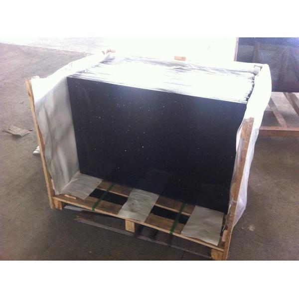 Черные Кунтертопс тщеты ванной комнаты толщины 2км/3км 4