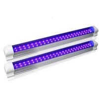 Lumière LED T8 UVA 365nm avec puce Epistar et 90% de transmission pour le gel des ongles et la désinfection des insectes