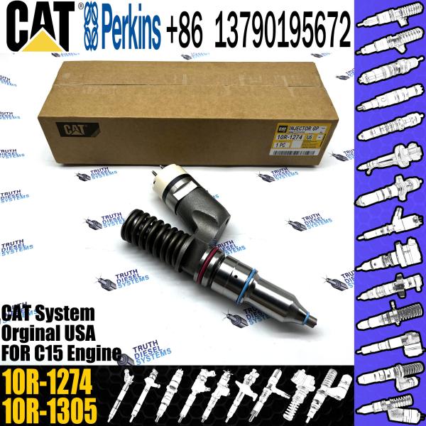 Injetor comum 10R1274 2394908 10R-1274 239-4908 do trilho de Inyectores do combustível de Cat Excavator Diesel para o motor de Caterpillar C15
