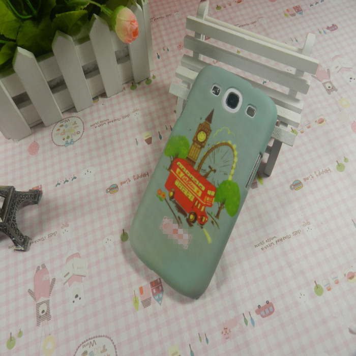 Retro Floral Cover Outer Box Phone Case for Samsung Galaxy S3 i9300