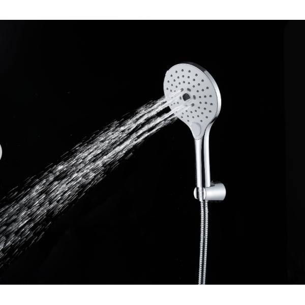 18L/min Water flow Three Function Abs Plastic Hand Shower Head For Bath/Shower Mixer