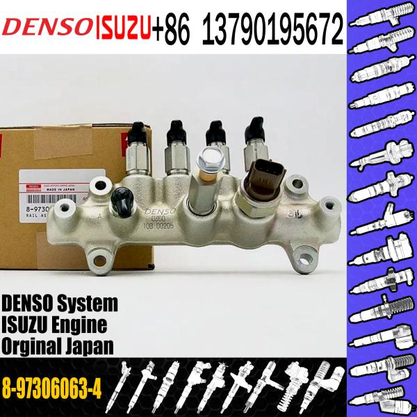 4HK1 Diesel Auto Parts Diesel Pump Common Rail Tube ZAXIS200-3