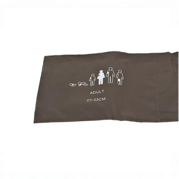 Adult Size 23-33CM Brown TPU Airbag Reusable Blood Pressure Cuffs With 1.5L Lab Tubes CE Certified Class I Medical Device