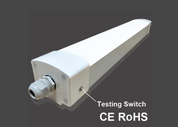 Emergency 30W LED Tri Proof Lights , Led Tube Light Fixture T8 4ft Corrosion Resistance