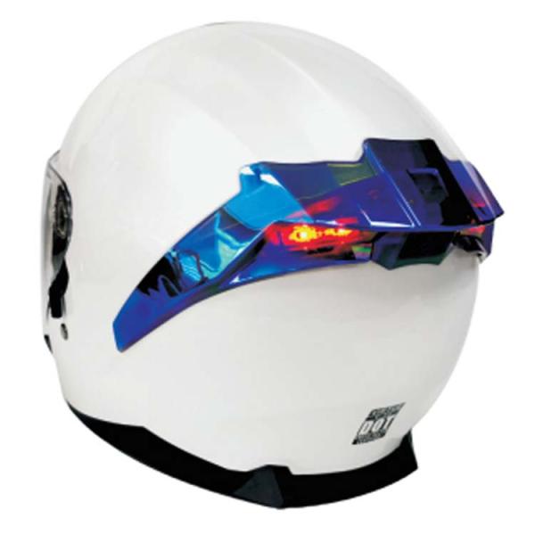 High Density EPS Liner DOT Approved LED Light Open Face Helmets for XL Motorcycles