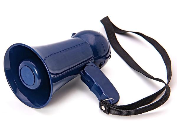 Alto-falantes megafone portáteis para uso externo com bateria de lítio 70Hz-20KHz