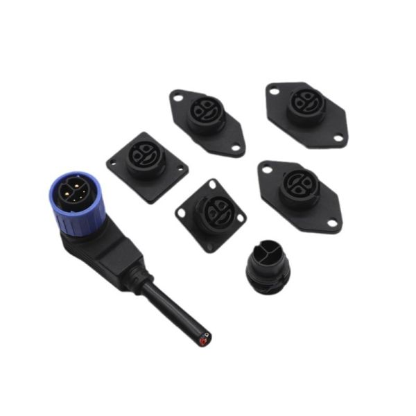 M25 IP67 Waterproof 50A EV Charging Connector for Electric Motorcycle & Scooter