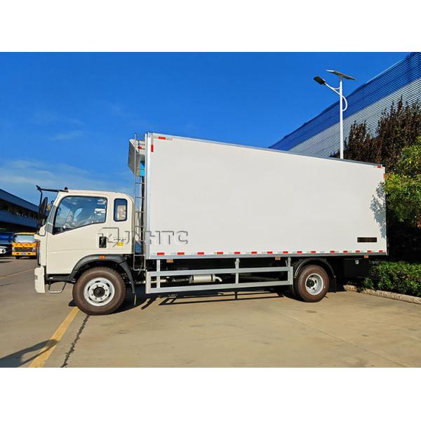 Nouveau et d'occasion 10 tonnes de direction droite HOWO 5 degré 140HP camion réfrigérateur de fret congelé